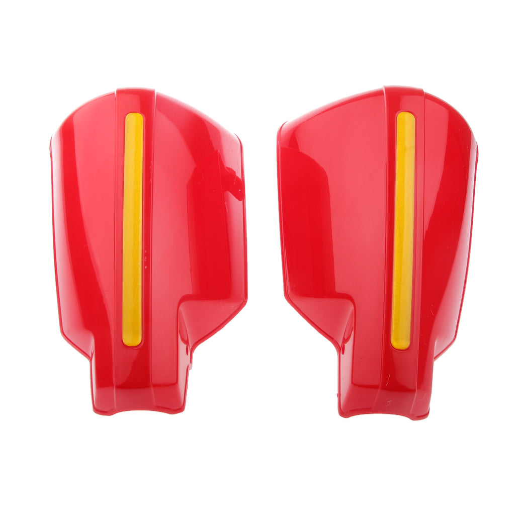 2 x Brush Bar Hand Guards Handguard for 7/8" Handlebar Motorcycle Bike Red