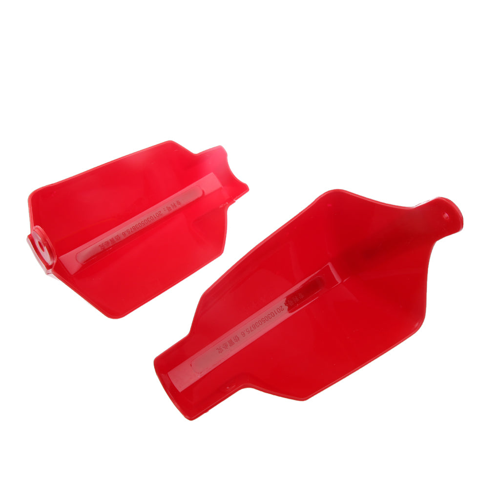 2 x Brush Bar Hand Guards Handguard for 7/8" Handlebar Motorcycle Bike Red