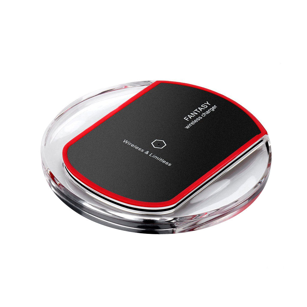 Wireless Charger Charging Pad Mat For iPhone Samsung S6/S6edge JJT-697 Black