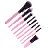 9pcs Makeup Brushes Professional Cosmetic Make Up Brush Set  Pink+ Black