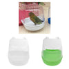 Pet Bath Supplies Hamster Mice Plastic Bathroom Cage Box Toy Toilet Green