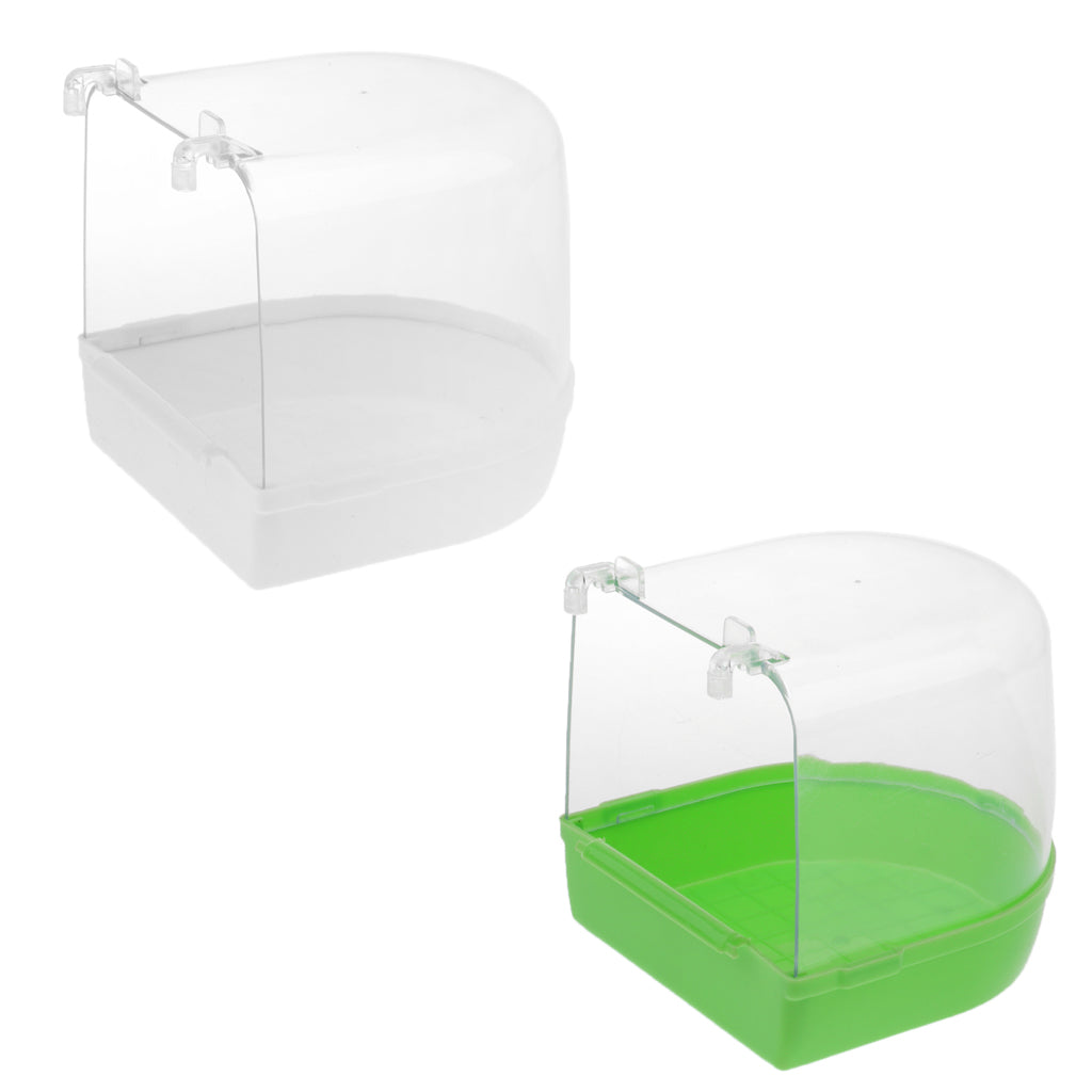 Pet Bath Supplies Hamster Mice Plastic Bathroom Cage Box Toy Toilet Green