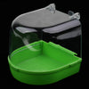 Pet Bath Supplies Hamster Mice Plastic Bathroom Cage Box Toy Toilet Green