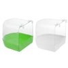 Pet Bath Supplies Hamster Mice Plastic Bathroom Cage Box Toy Toilet Green