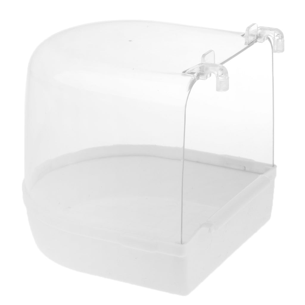 Pet Bath Supplies Hamster Mice Plastic Bathroom Cage Box Toy Toilet White