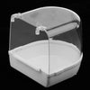 Pet Bath Supplies Hamster Mice Plastic Bathroom Cage Box Toy Toilet White