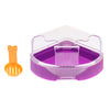 Small Hamster Bathroom Bath Sand Room Sauna Toilet Bathtub Double Opening