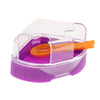 Small Hamster Bathroom Bath Sand Room Sauna Toilet Bathtub Double Opening