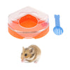 Small Hamster Bathroom Bath Sand Room Sauna Toilet Bathtub Single Opening