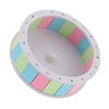 Hamster Silent Exercise Wheel Jogging Running Toy For Guinea Pig Colorful