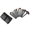 Pro 24Pcs Superior Soft Cosmetic Makeup Brush Set Brushes Kit + Pouch Bag