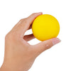 Yellow Silicone Massage Ball Therapy Training Rubber Ball 6cm