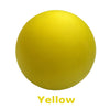 Yellow Silicone Massage Ball Therapy Training Rubber Ball 6cm