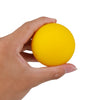 Yellow Silicone Massage Ball Therapy Training Rubber Ball 6cm