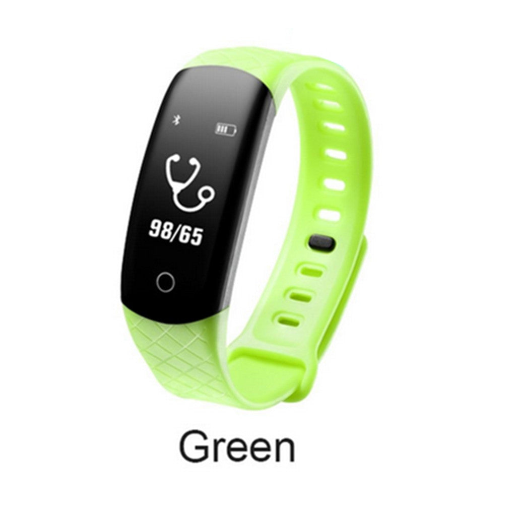 2 Pieces Replacement Wristband Strap for CB608 Smart Heart Rate Watch Green