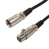 Microphone Cable Shielded 3 Pin XLR Male To Female Audio Extension Cord 5m