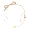 Professional Ear Hook Wired Headset / Headworn Microphone Skin Color 3.5mm