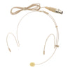 Professional Ear Hook Wired Headset / Headworn Microphone Skin Color 4Pin