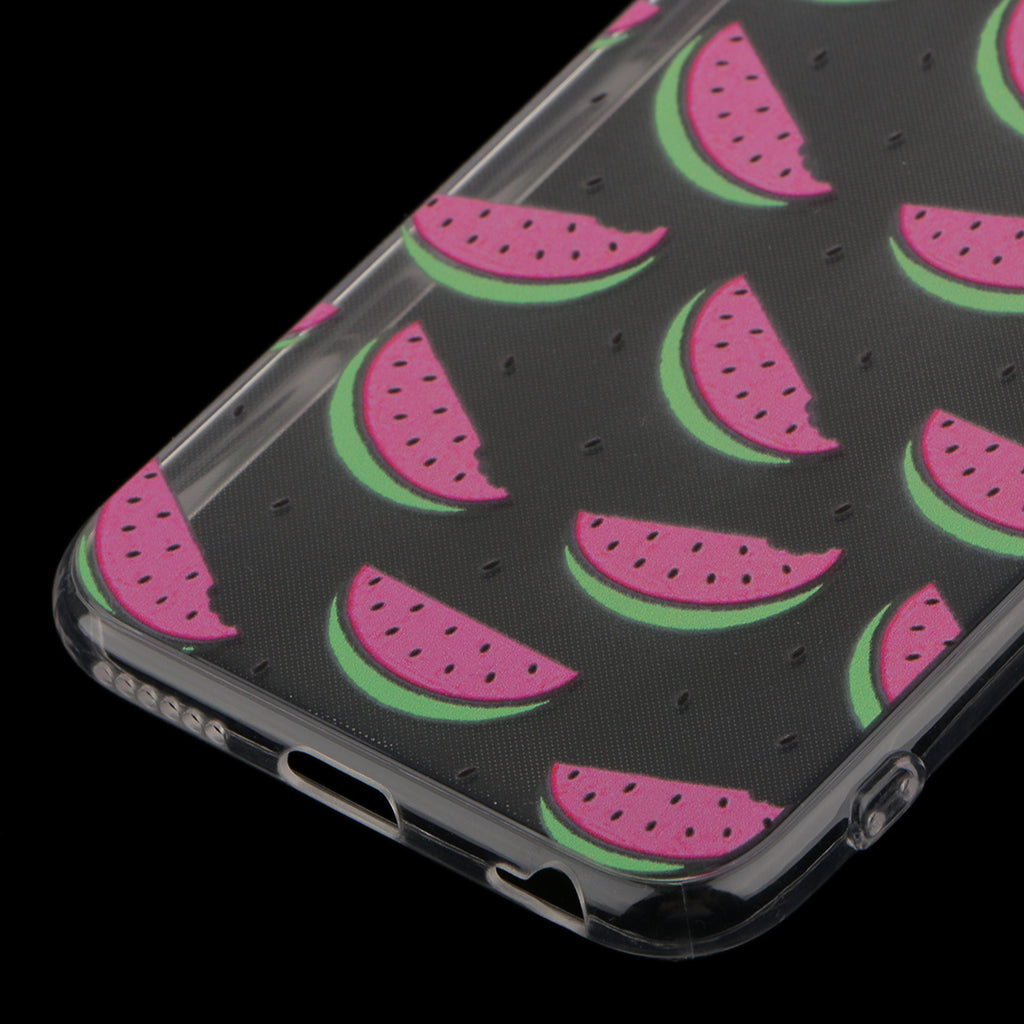 Ultra Slim Rubber Soft TPU Silicone Back Case Cover for iPhone 6 Watermelon