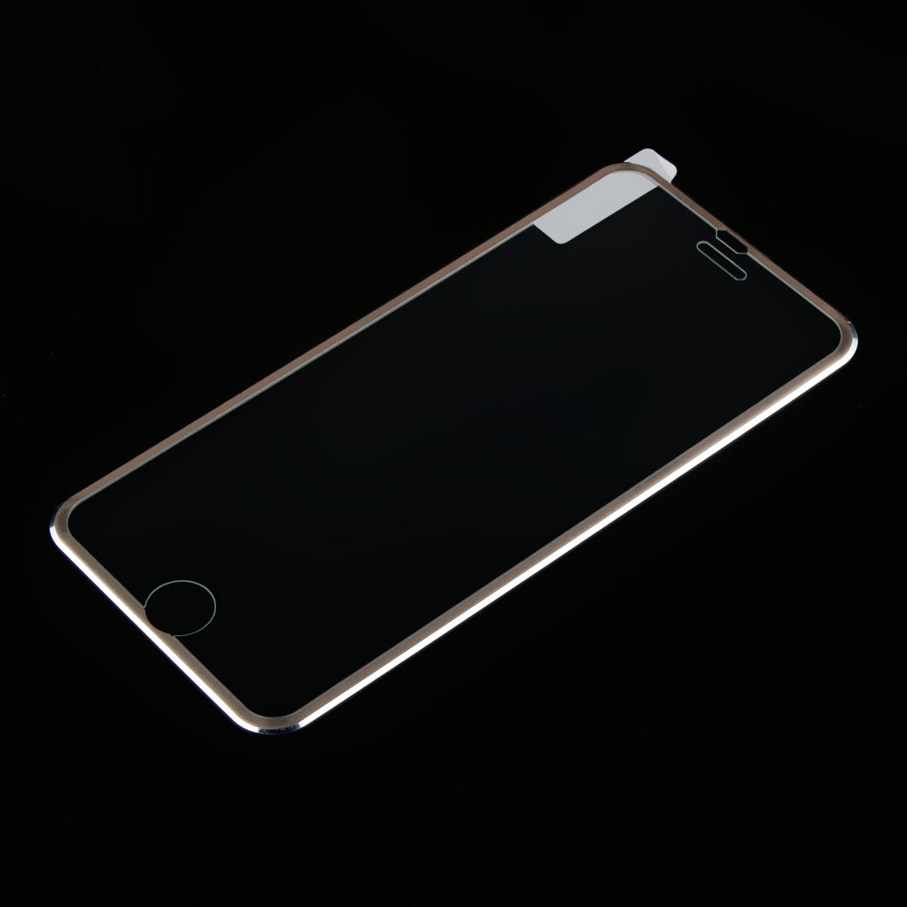 Premium Screen Protector Tempered Glass Protective Film for iphone 6 6s Gold