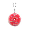 5pcs 8cm Artificial Donut Charm Pendant Cell Phone Strap Lanyard Decoration