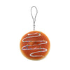 5pcs 8cm Artificial Donut Charm Pendant Cell Phone Strap Lanyard Decoration