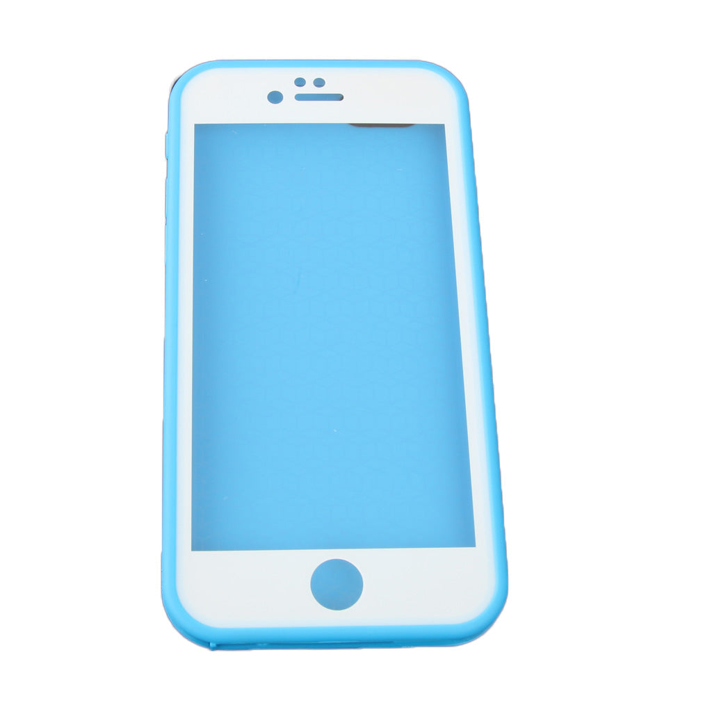 Slim Waterproof TPU Phone Case Cover Touch Screen Bag For iPhone 6 6S Blue