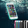 Slim Waterproof TPU Phone Case Cover Touch Screen Bag For iPhone 6 6S Blue