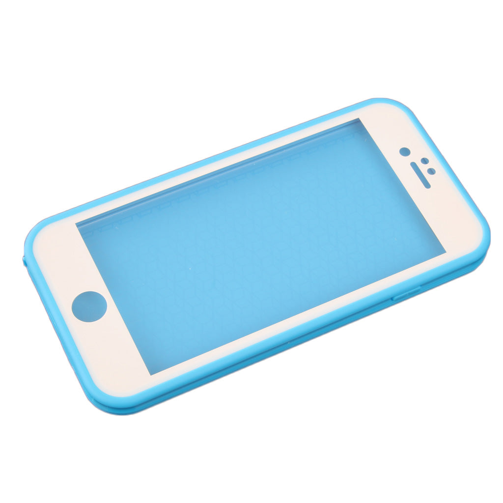 Slim Waterproof TPU Phone Case Cover Touch Screen Bag For iPhone 6 6S Blue