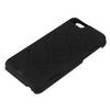 Flip Mirror Wallet Card Holder Case Cover For iPhone 6 plus / 6s plus -Black