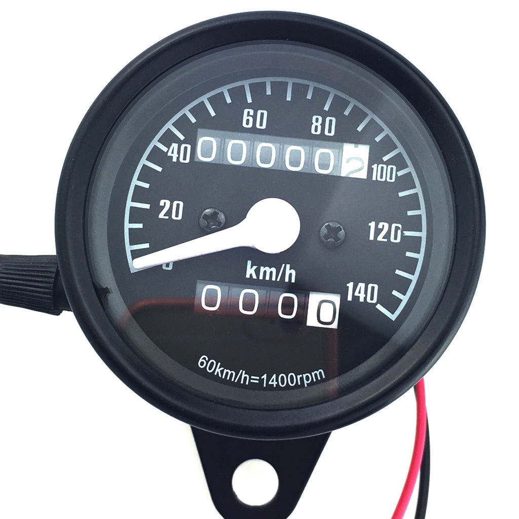 Motorcycle Motor Bike LCD Digital Dual Speedometer Odometer