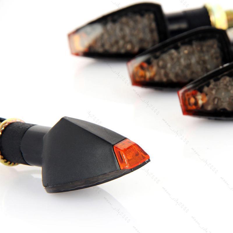 1 Pair 15 LED Motorcycle Turn Signal Motorbike LED Indicator Light