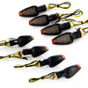 1 Pair 15 LED Motorcycle Turn Signal Motorbike LED Indicator Light