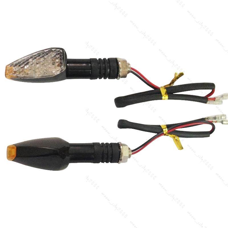 1 Pair 15 LED Motorcycle Turn Signal Motorbike LED Indicator Light