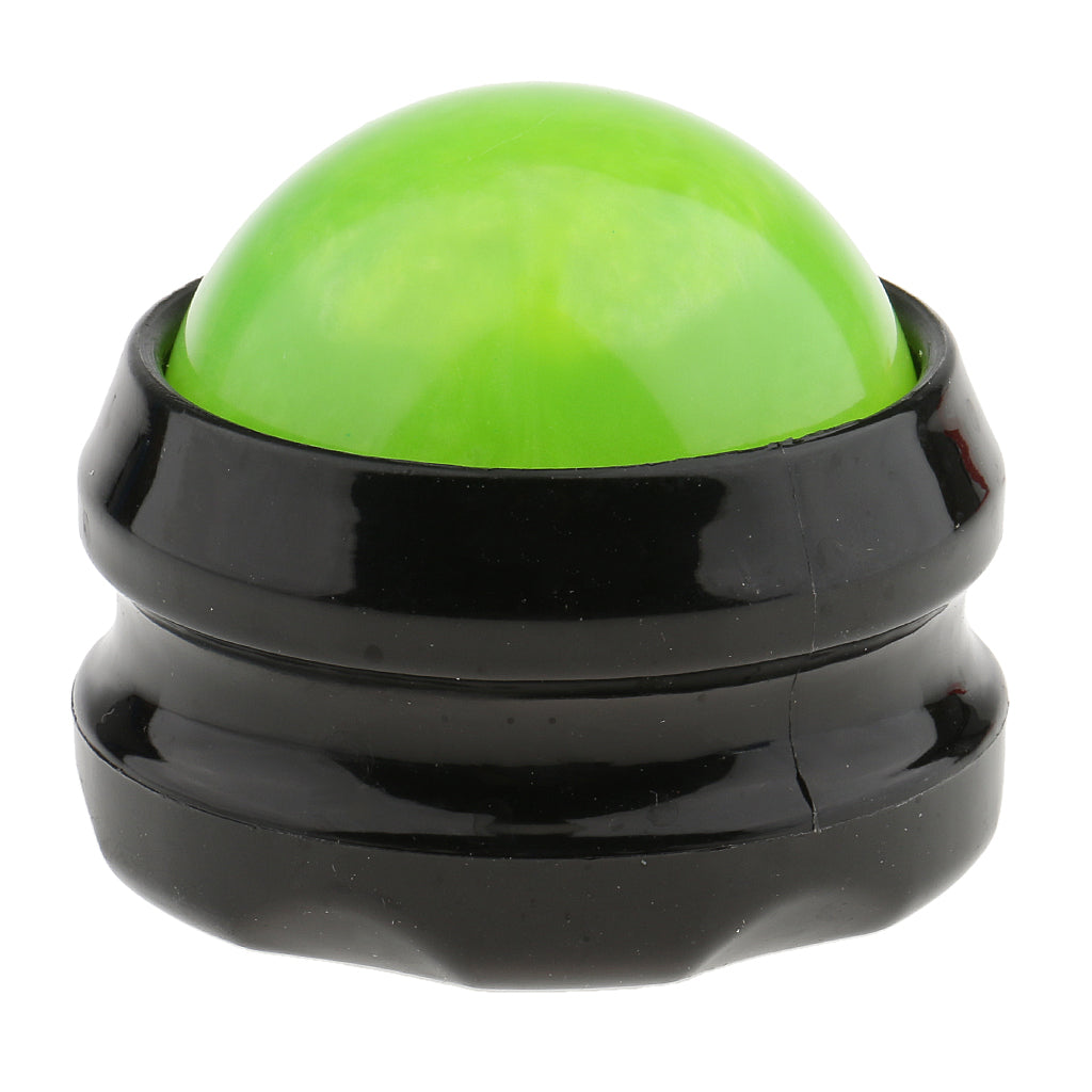 Massage Roller Ball Body Neck Foot Self Massager Tool Green Black