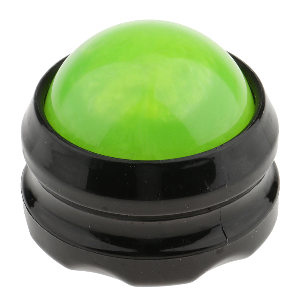 Massage Roller Ball Body Neck Foot Self Massager Tool Green Black