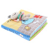 Soft Fabric Cloth Book for Baby Toddlers Early Educational Toy Potty Time