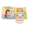 Soft Fabric Cloth Book for Baby Toddlers Early Educational Toy Potty Time