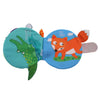 Non-Toxic Soft Cloth Book Crinkle Friction w/ rustling Sound Baby Toy Interesting Tail