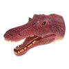 Simulation Dinosaur Animal Head Model Hand Puppet Kids Toy Spinosaurus