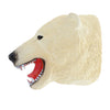 Simulation Dinosaur Animal Head Model Hand Puppet Kids Toy Polar Bear