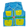 Baby Learn to Dress Vest Early Education Basic Life Skills Teaching  Blue