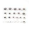 1 Set/25 Pcs Sax Leather Pads Replacement for Alto Saxophone