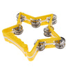 Tambourine Handbell Baby Early Educational Instrument Rhythm Toy Yellow