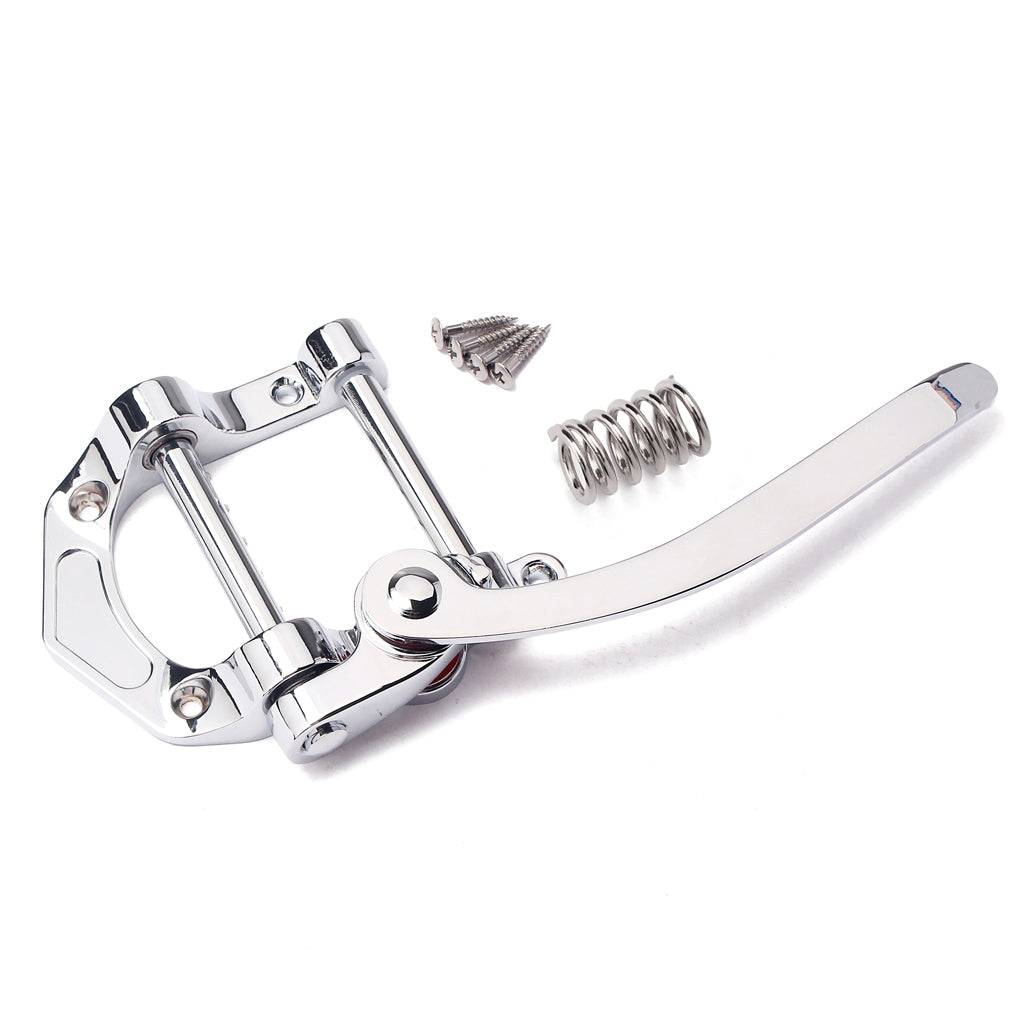 Tremolo Bridge Tailpiece For TL Electric Guitar Replacement Chrome