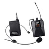 Wireless Microphone System Lavalier Mic with XLR Cable Transmitter Receiver