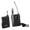 Wireless Microphone System Lavalier Mic with XLR Cable Transmitter Receiver