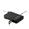 Wireless Microphone System Lavalier Mic with XLR Cable Transmitter Receiver