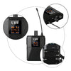 Wireless Microphone System Lavalier Mic with XLR Cable Transmitter Receiver