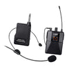 Wireless Microphone System Lavalier Mic with XLR Cable Transmitter Receiver